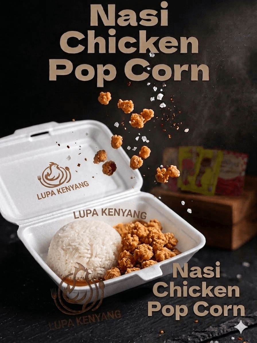 Nasi Chicken Pop Corn