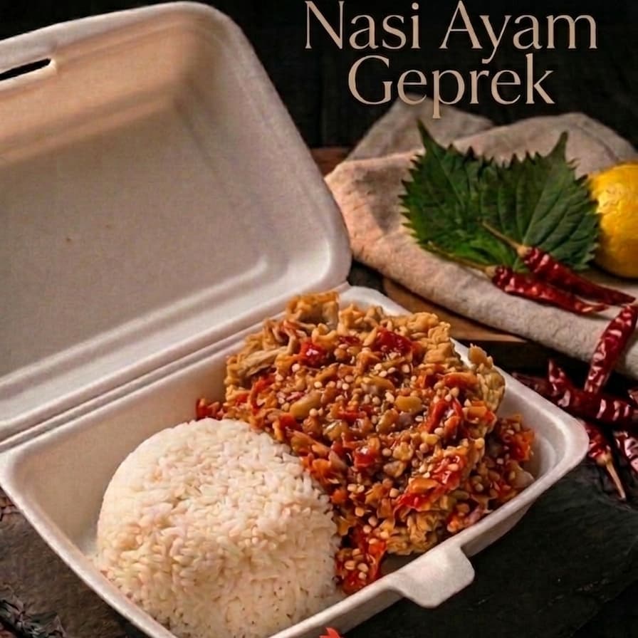 Nasi Ayam Geprek